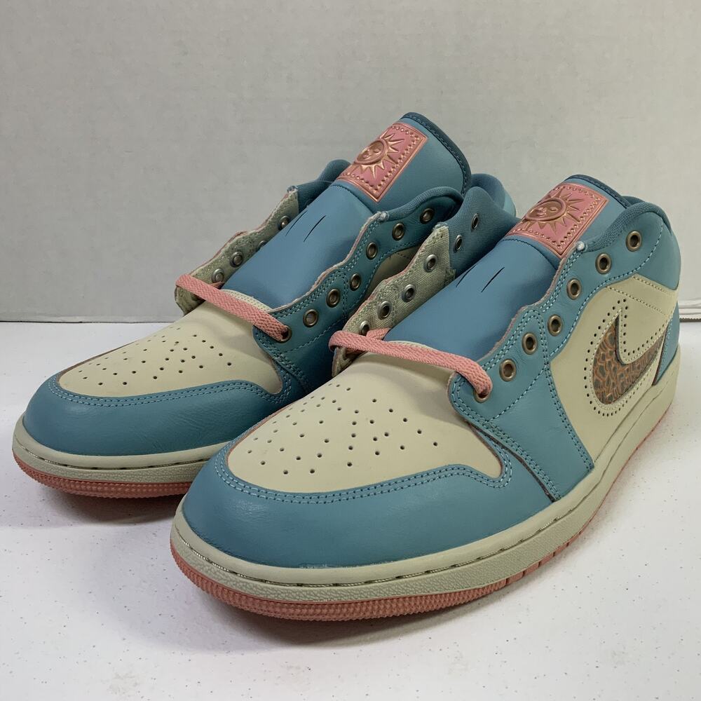 Air Jordan 1 Low SE Somos Eternos IM8120 464 Size 13 Men Blue Pink Leather Shoe